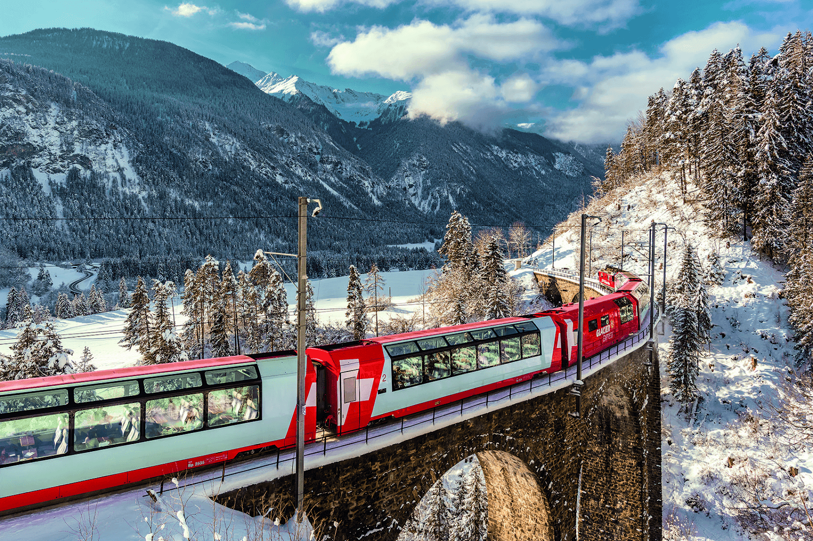 2. The Glacier Express, Switzerland