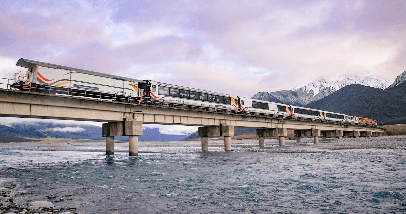 6. The TranzAlpine, New Zealand